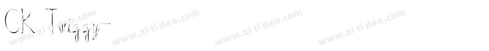 CK Twiggy字体转换